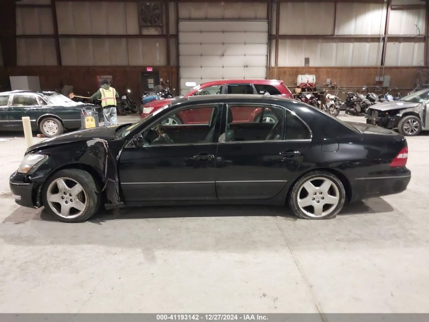 2005 Lexus Ls 430 VIN: JTHBN36F755006765 Lot: 41193142