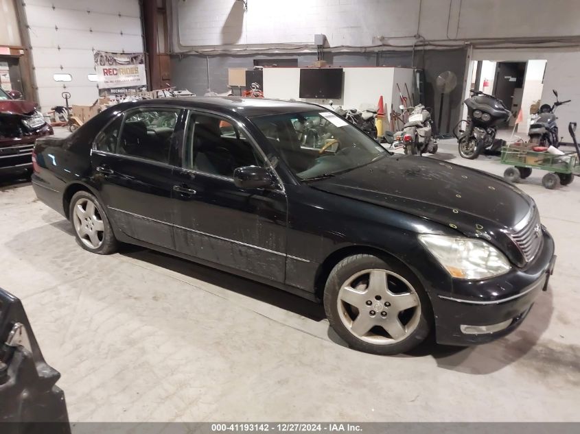 2005 Lexus Ls 430 VIN: JTHBN36F755006765 Lot: 41193142