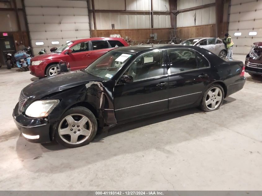 2005 Lexus Ls 430 VIN: JTHBN36F755006765 Lot: 41193142