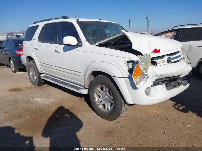 2005 Toyota Sequoia Sr5 V8 VIN: 5TDZT34A35S264112 Lot: 41193206