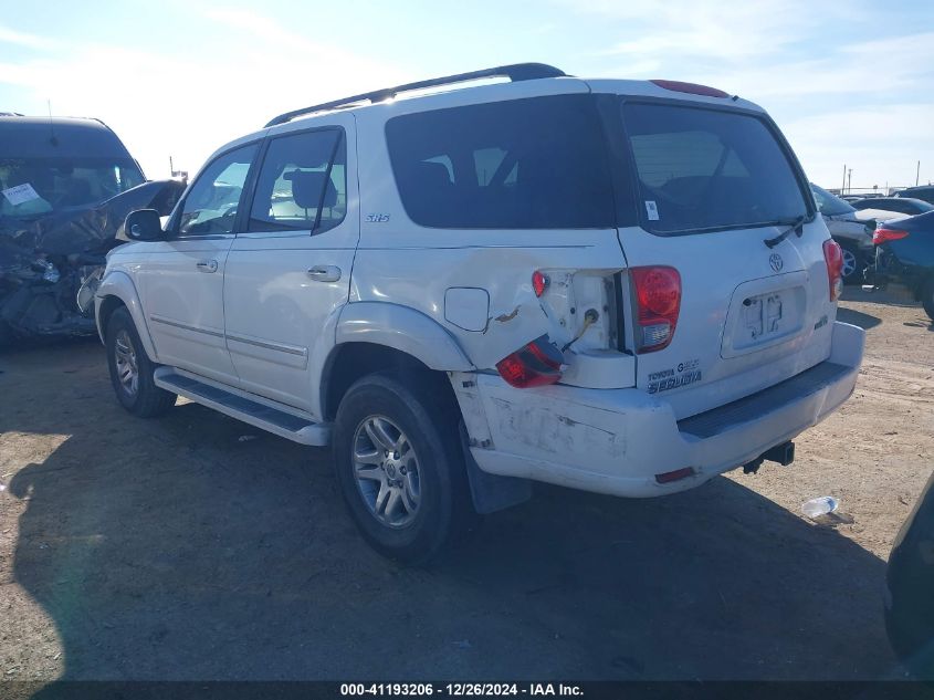 2005 Toyota Sequoia Sr5 V8 VIN: 5TDZT34A35S264112 Lot: 41193206