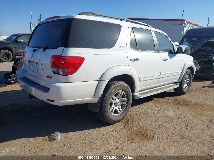 2005 Toyota Sequoia Sr5 V8 VIN: 5TDZT34A35S264112 Lot: 41193206