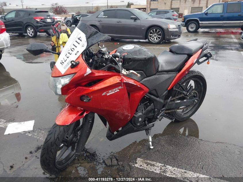 2013 Honda Cbr250 Ra-Abs VIN: MLHMC411XD5300514 Lot: 41193278