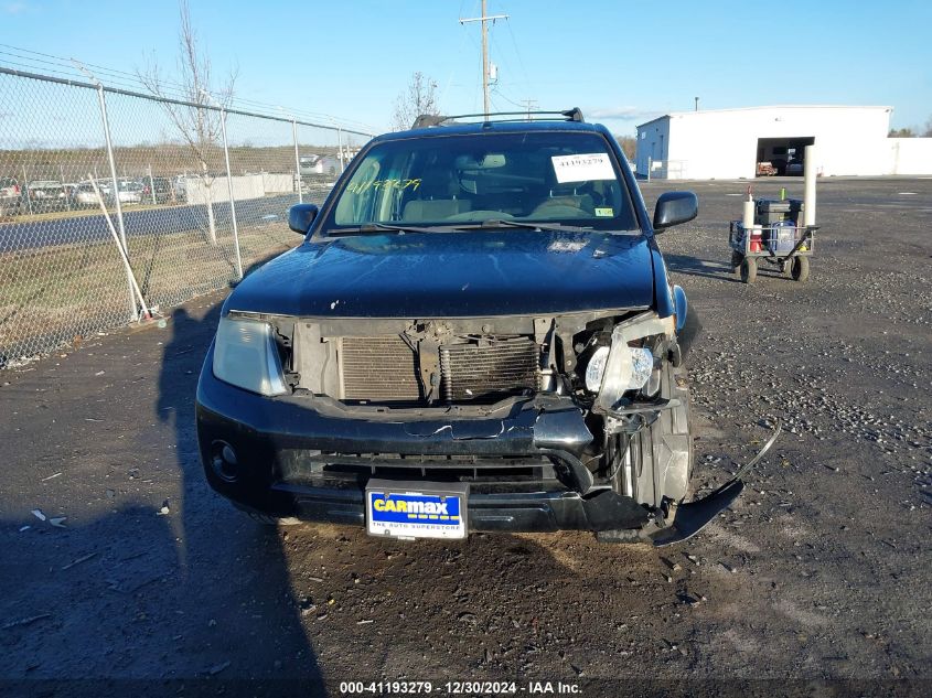 2010 Nissan Pathfinder Le VIN: 5N1AR1NB7AC620270 Lot: 41193279