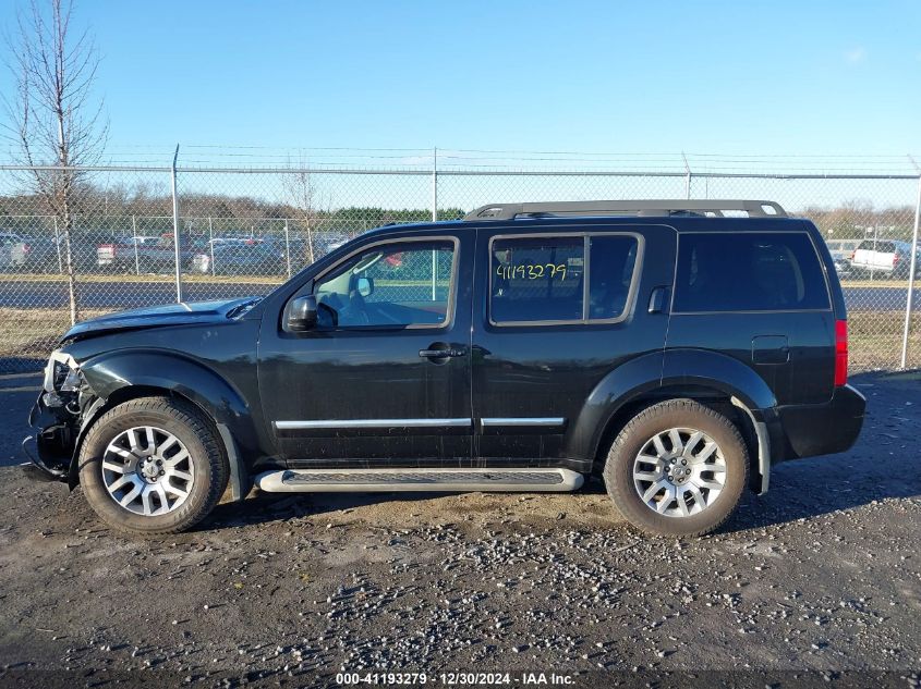 2010 Nissan Pathfinder Le VIN: 5N1AR1NB7AC620270 Lot: 41193279