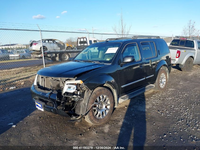 2010 Nissan Pathfinder Le VIN: 5N1AR1NB7AC620270 Lot: 41193279