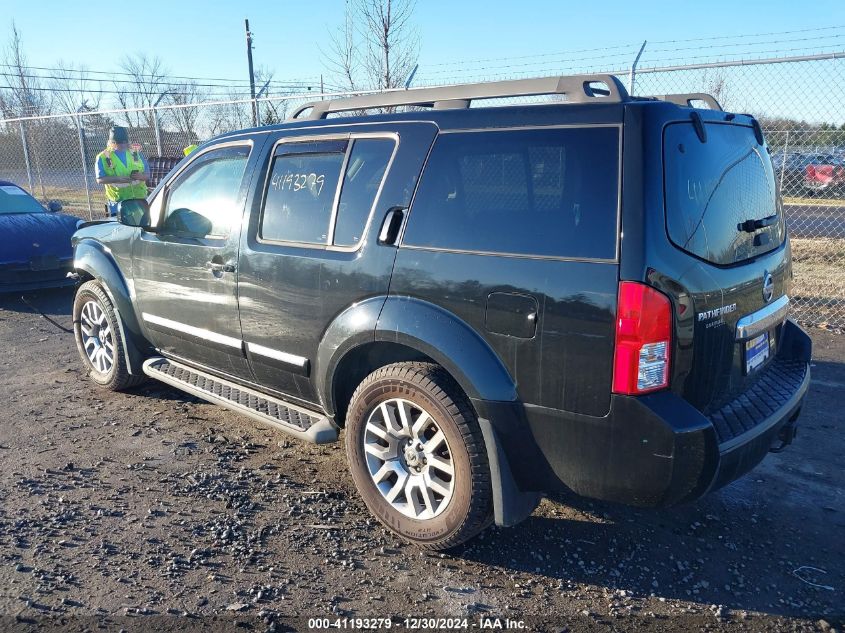 2010 Nissan Pathfinder Le VIN: 5N1AR1NB7AC620270 Lot: 41193279