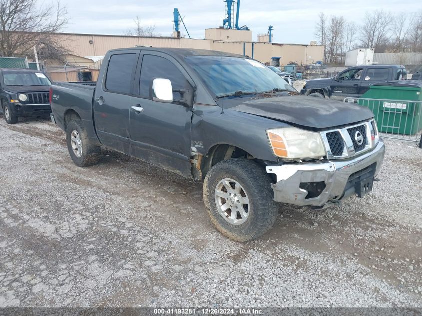 2004 Nissan Titan Le VIN: 1N6AA07B74N589854 Lot: 41193281