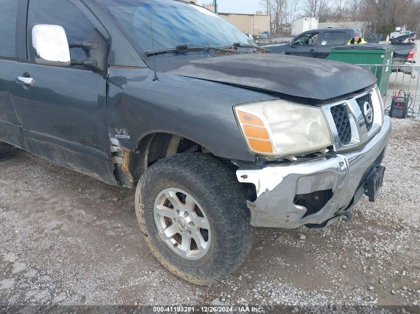 2004 Nissan Titan Le VIN: 1N6AA07B74N589854 Lot: 41193281