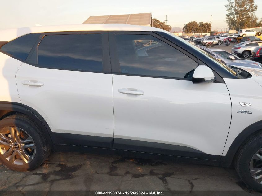 2021 Kia Seltos Lx VIN: KNDEPCAA1M7197090 Lot: 41193374