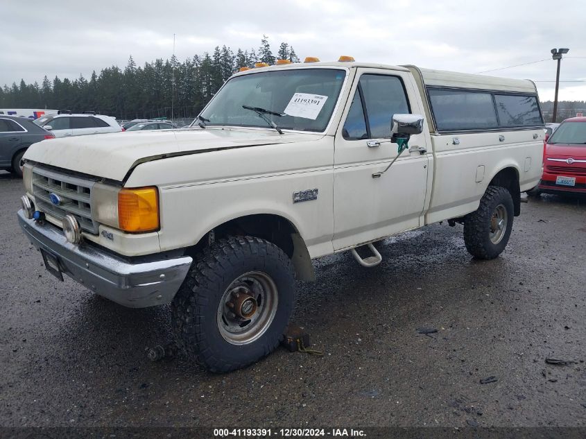 1990 Ford F250 VIN: 1FTHF26H9LPA67749 Lot: 41193391