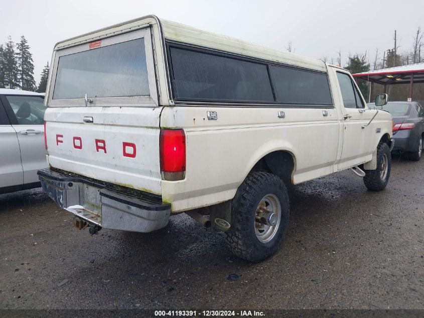 1990 Ford F250 VIN: 1FTHF26H9LPA67749 Lot: 41193391