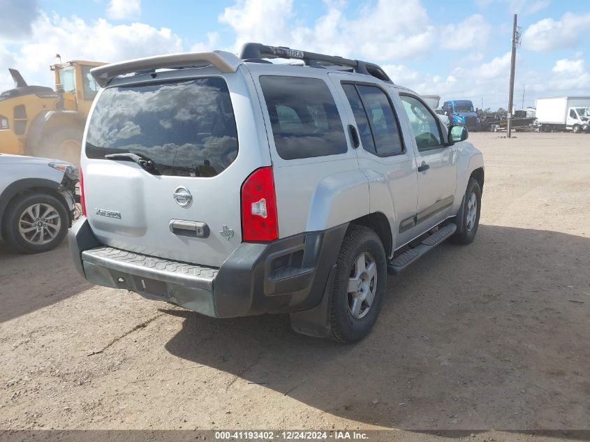 2005 Nissan Xterra S VIN: 5N1AN08U95C654512 Lot: 41193402