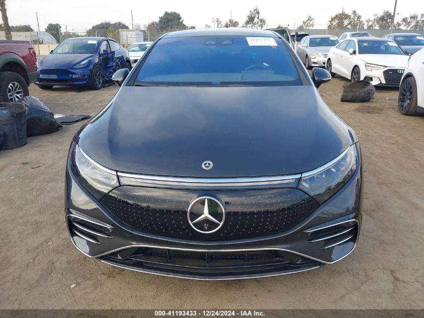 2022 Mercedes-Benz Eqs 450+ Sedan VIN: W1KCG2DB3NA018869 Lot: 41193433