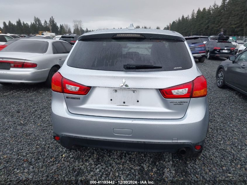 2017 Mitsubishi Outlander Sport 2.0 Es VIN: JA4AR3AU7HZ003766 Lot: 41193442