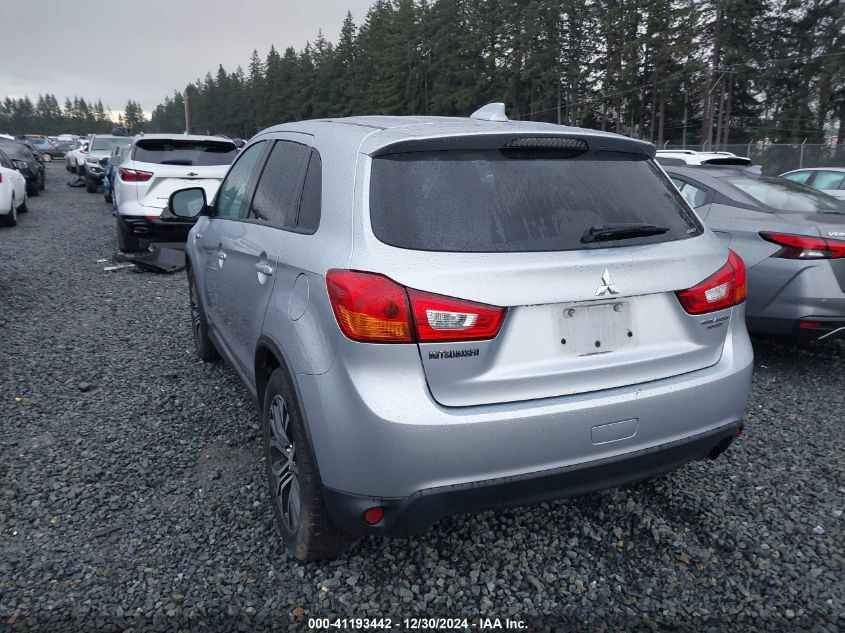 2017 Mitsubishi Outlander Sport 2.0 Es VIN: JA4AR3AU7HZ003766 Lot: 41193442