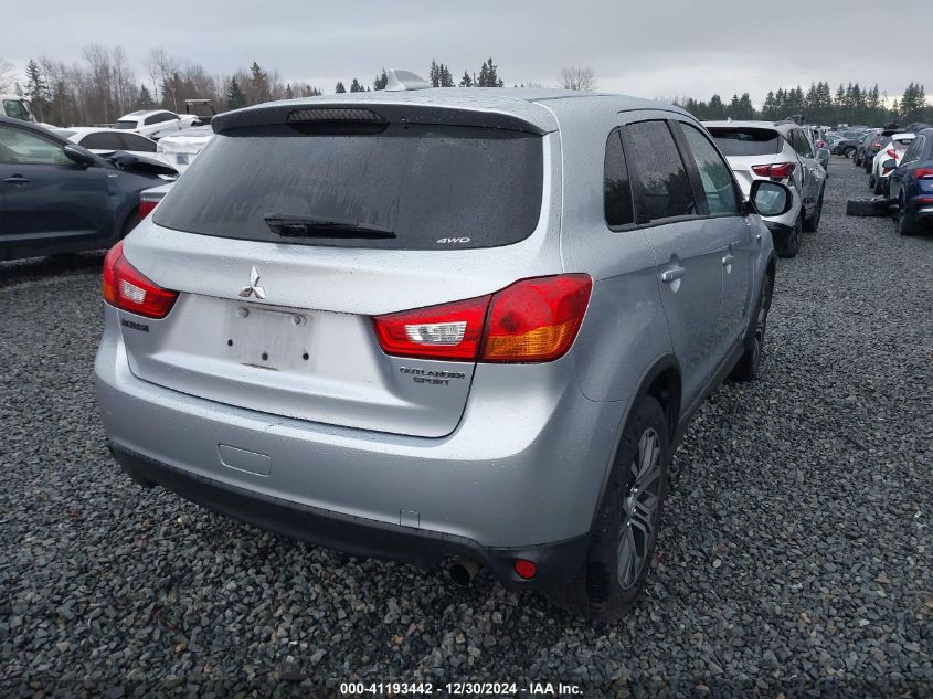 2017 Mitsubishi Outlander Sport 2.0 Es VIN: JA4AR3AU7HZ003766 Lot: 41193442