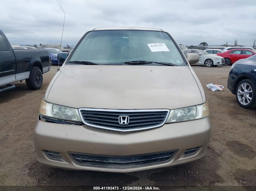 2001 Honda Odyssey Ex VIN: 2HKRL18621H561656 Lot: 41193473