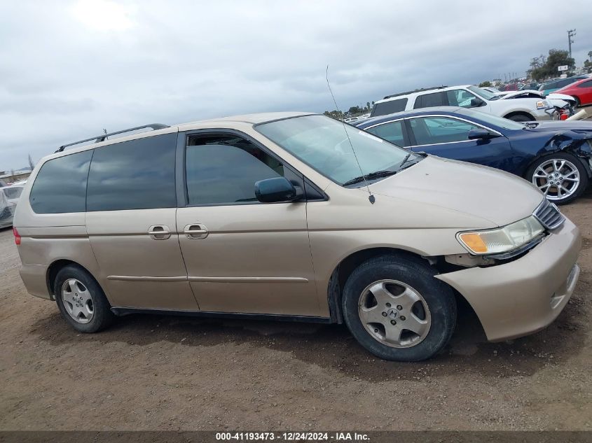 2001 Honda Odyssey Ex VIN: 2HKRL18621H561656 Lot: 41193473