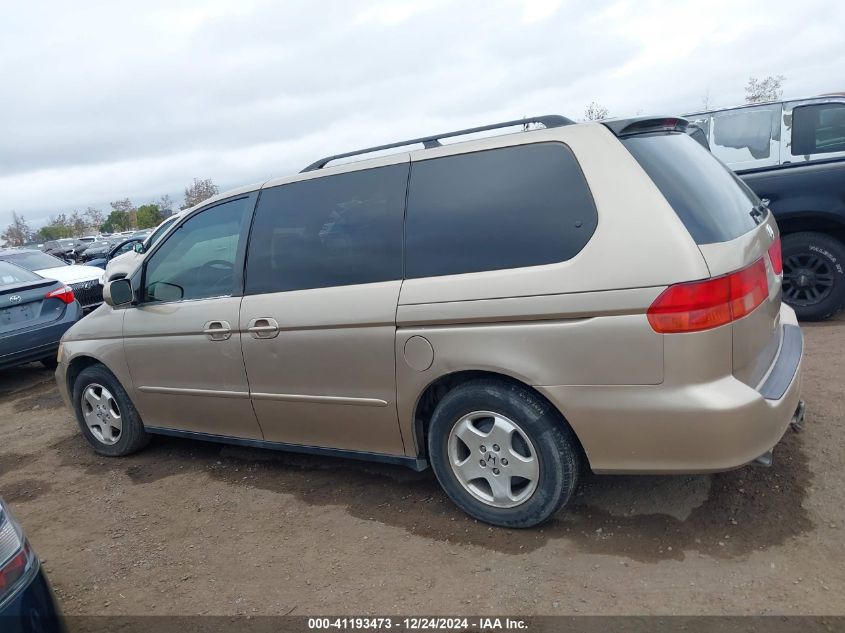 2001 Honda Odyssey Ex VIN: 2HKRL18621H561656 Lot: 41193473