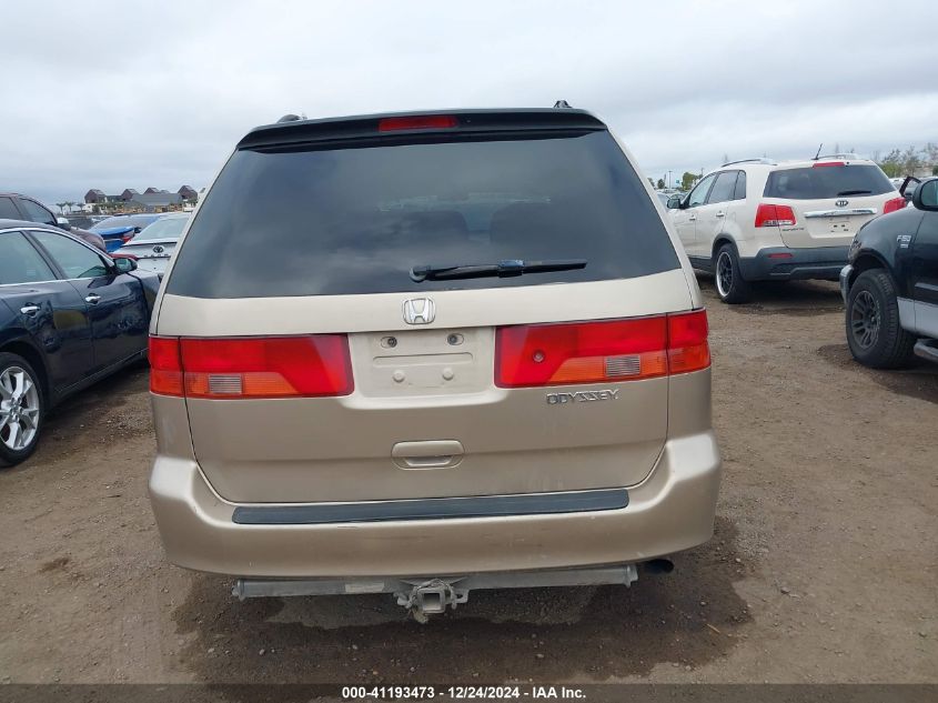 2001 Honda Odyssey Ex VIN: 2HKRL18621H561656 Lot: 41193473