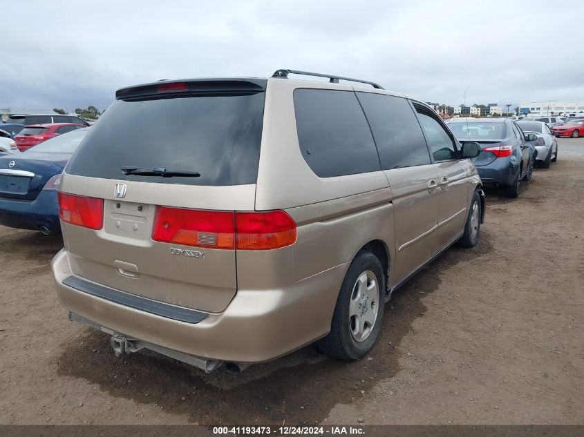 2001 Honda Odyssey Ex VIN: 2HKRL18621H561656 Lot: 41193473