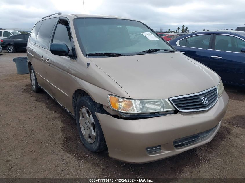 2001 Honda Odyssey Ex VIN: 2HKRL18621H561656 Lot: 41193473