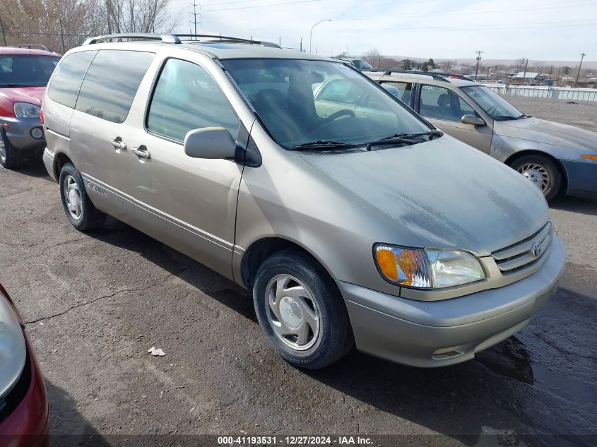 2001 Toyota Sienna Xle VIN: 4T3ZF13C91U383970 Lot: 41193531