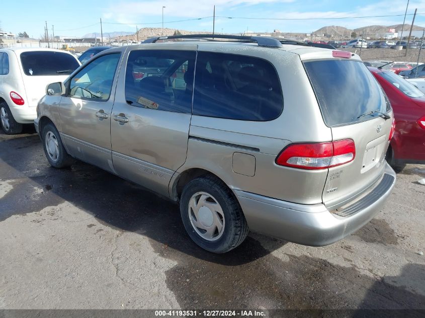 2001 Toyota Sienna Xle VIN: 4T3ZF13C91U383970 Lot: 41193531