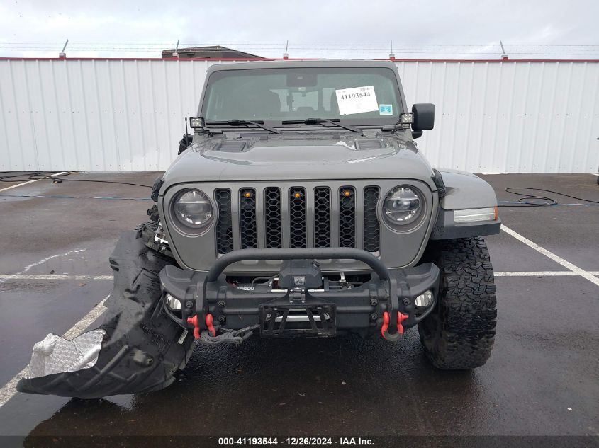 2020 Jeep Gladiator Rubicon 4X4 VIN: 1C6JJTBG4LL168635 Lot: 41193544