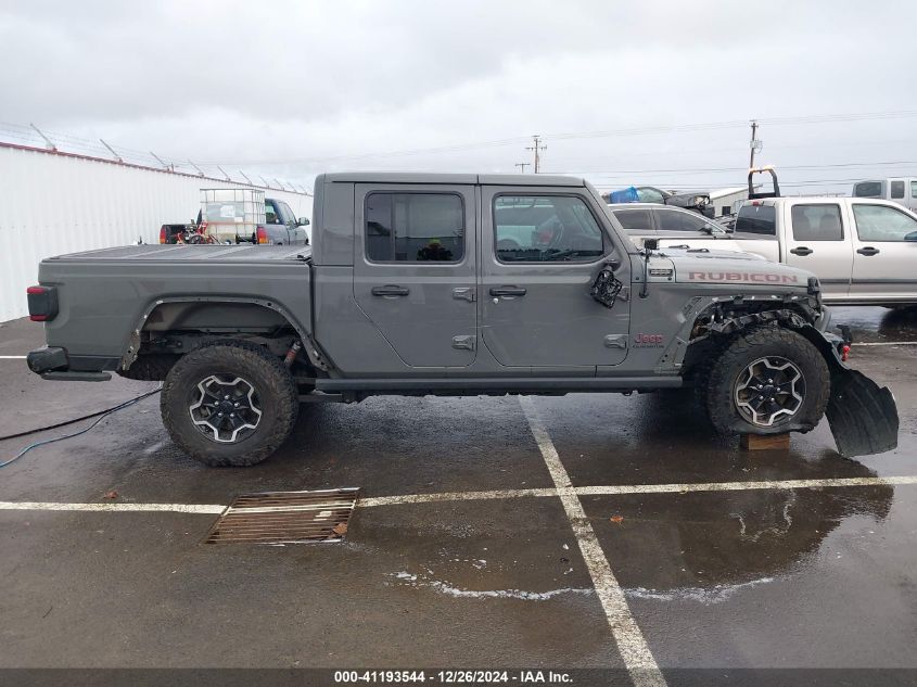 2020 Jeep Gladiator Rubicon 4X4 VIN: 1C6JJTBG4LL168635 Lot: 41193544