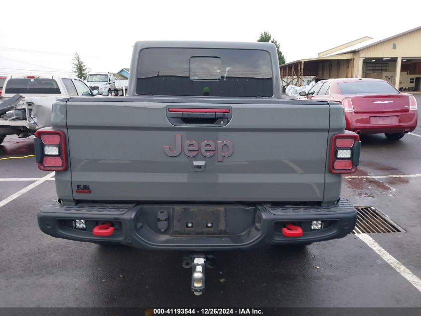 2020 Jeep Gladiator Rubicon 4X4 VIN: 1C6JJTBG4LL168635 Lot: 41193544