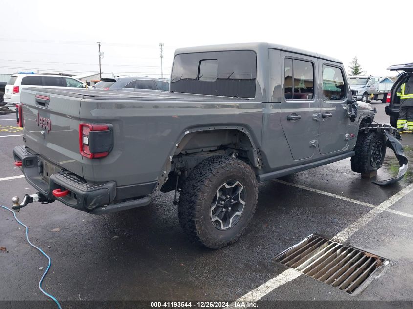 2020 Jeep Gladiator Rubicon 4X4 VIN: 1C6JJTBG4LL168635 Lot: 41193544