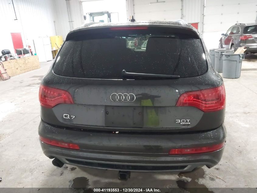 2014 Audi Q7 3.0T S Line Prestige VIN: WA1DGAFEXED000815 Lot: 41193553