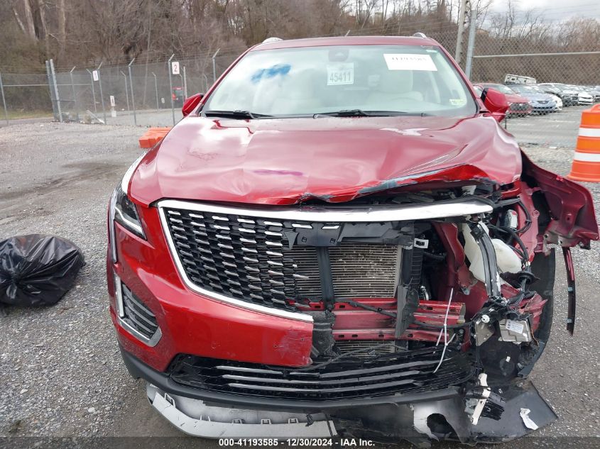 2022 Cadillac Xt5 Fwd Premium Luxury VIN: 1GYKNCRS2NZ135669 Lot: 41193585