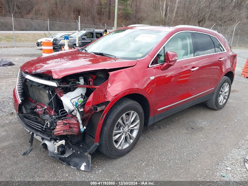 2022 Cadillac Xt5 Fwd Premium Luxury VIN: 1GYKNCRS2NZ135669 Lot: 41193585