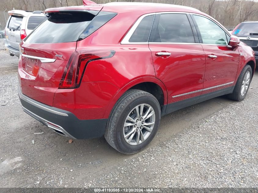 2022 Cadillac Xt5 Fwd Premium Luxury VIN: 1GYKNCRS2NZ135669 Lot: 41193585