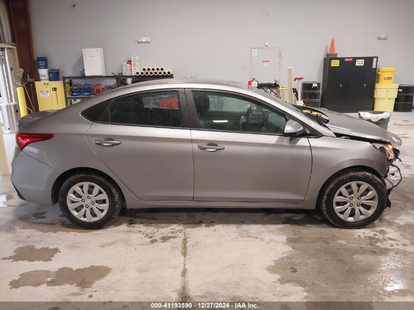 2022 Hyundai Accent Se VIN: 3KPC24A63NE184334 Lot: 41193590