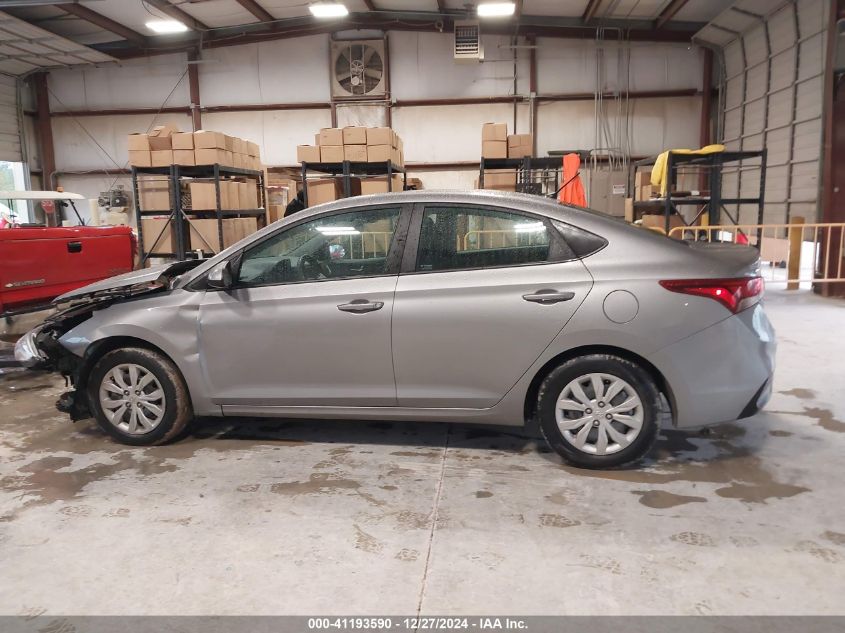 2022 Hyundai Accent Se VIN: 3KPC24A63NE184334 Lot: 41193590