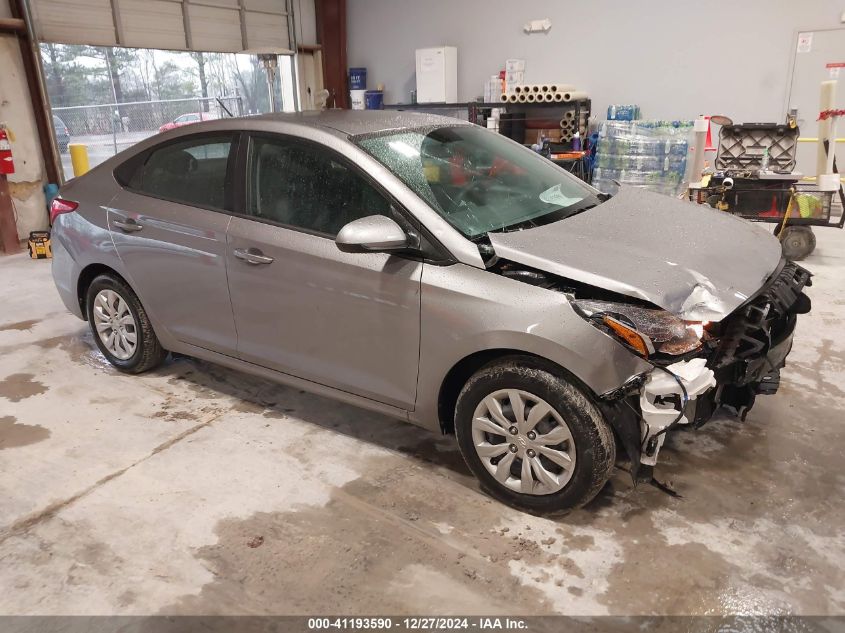 2022 Hyundai Accent Se VIN: 3KPC24A63NE184334 Lot: 41193590