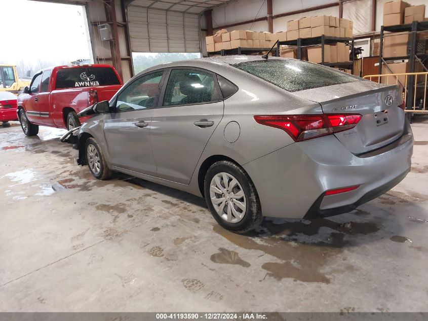 2022 Hyundai Accent Se VIN: 3KPC24A63NE184334 Lot: 41193590