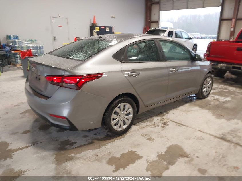 2022 Hyundai Accent Se VIN: 3KPC24A63NE184334 Lot: 41193590