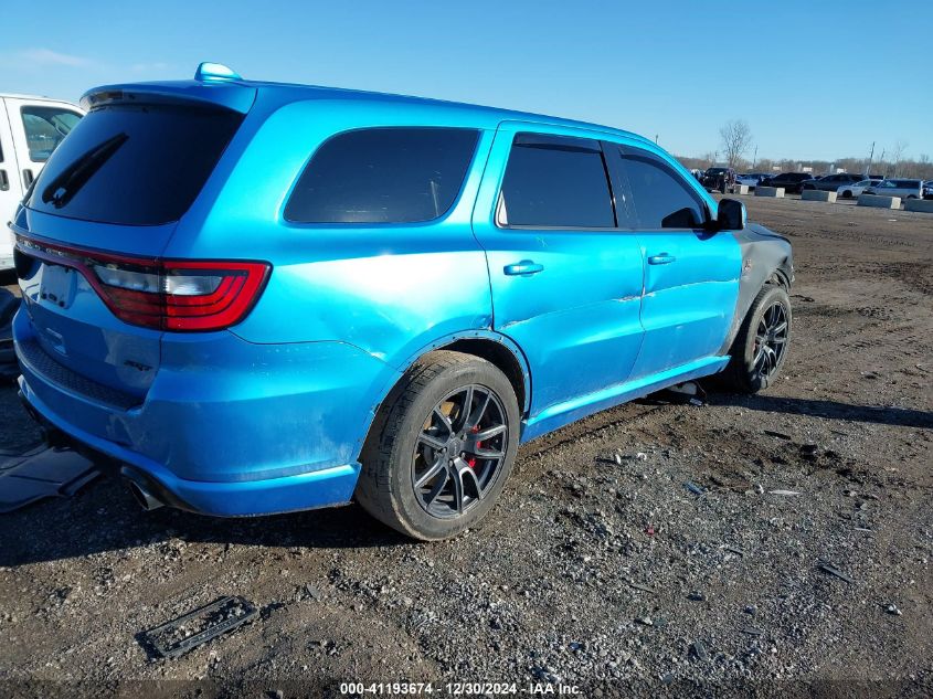 2018 Dodge Durango Srt Awd VIN: 1C4SDJGJ1JC415720 Lot: 41193674