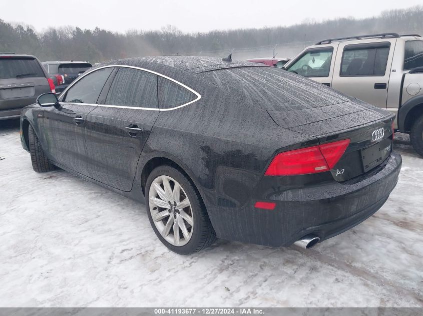 2013 Audi A7 3.0T Premium VIN: WAUYGAFC1DN008541 Lot: 41193677