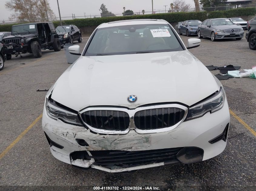 2021 BMW 330I VIN: 3MW5R1J02M8B71275 Lot: 41193702