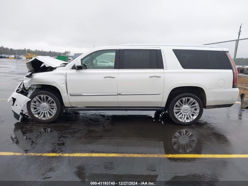 2018 Cadillac Escalade Esv Platinum VIN: 1GYS4KKJ1JR262938 Lot: 41193745