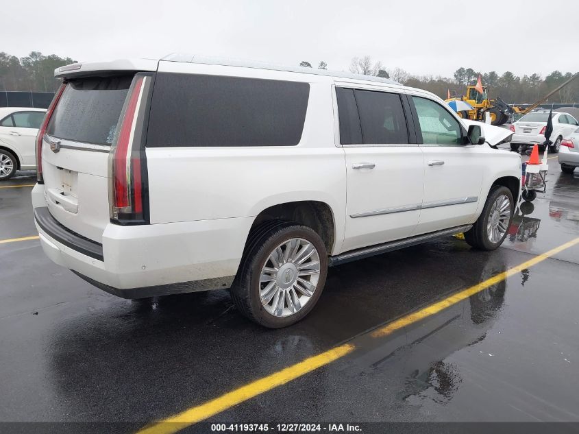 2018 Cadillac Escalade Esv Platinum VIN: 1GYS4KKJ1JR262938 Lot: 41193745