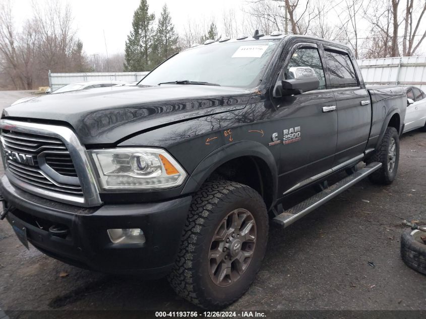 2017 Ram 2500 Limited 4X4 6'4 Box VIN: 3C6UR5GL2HG601011 Lot: 41193756