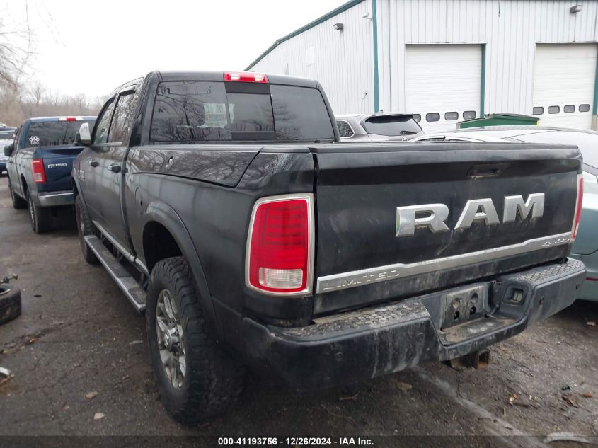 2017 Ram 2500 Limited 4X4 6'4 Box VIN: 3C6UR5GL2HG601011 Lot: 41193756