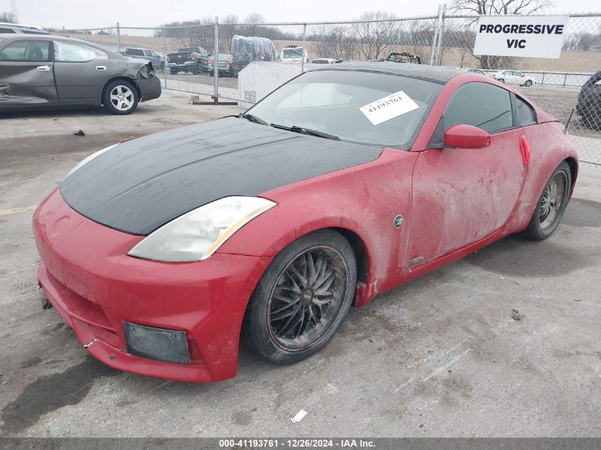 2004 Nissan 350Z Performance VIN: JN1AZ34E94T062635 Lot: 41193761